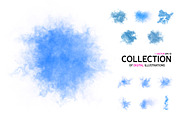 Smoky shapes on white background, an Illustration by Julvil (Thumbnail 1 of 6)