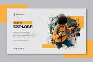 Travel Post ads for Social Media