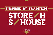 Storehouse Font + Vector shapes, a Serif Font by LeoSupply.co (Thumbnail 17 of 18)