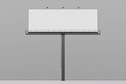 Wide outdoor billboard 3d model, an Environmental 3D Model by Art's and patterns (Thumbnail 2 of 6)