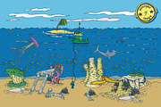 Tropical Paradise Constructor Kit, an Illustration by DeepFuze (Thumbnail 5 of 5)