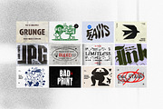 12-in-1 Paper Printed Effects Bundle, a Layer Style Add-On by pixelbuddha.net (Thumbnail 2 of 14)