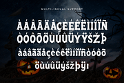 Creeps - Modern Halloween Font, a Blackletter Font by overlaytemplates (Thumbnail 5 of 5)