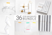36 Minimalist Mockup Bundle, a Cups & Container Mockup by bazarova (Thumbnail 1 of 11)