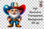 Texas Gnome Sublimation PNG Bundle, a Graphic by Clipart Bloom (Thumbnail 8 of 11)