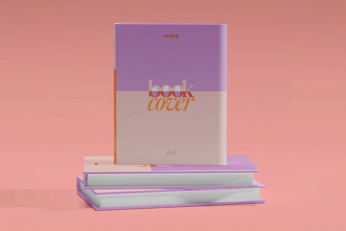 Books Cover Mockup, an Advertising Mockup by skybluecreative (Photo 1 of 3)