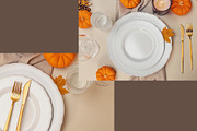 Thanksgiving dinner mock-up bundle, a Print Template by Imageblend (Thumbnail 4 of 5)