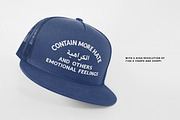Realistic Trucker Hat Mockup 2, an Apparel Mockup by Uncentrifuged Pressure (Thumbnail 5 of 9)