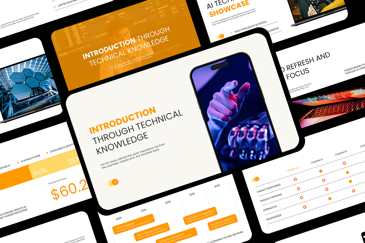 Artificial Intelligence Presentation, a Presentation Template by Hammad Arif (Photo 1 of 3)