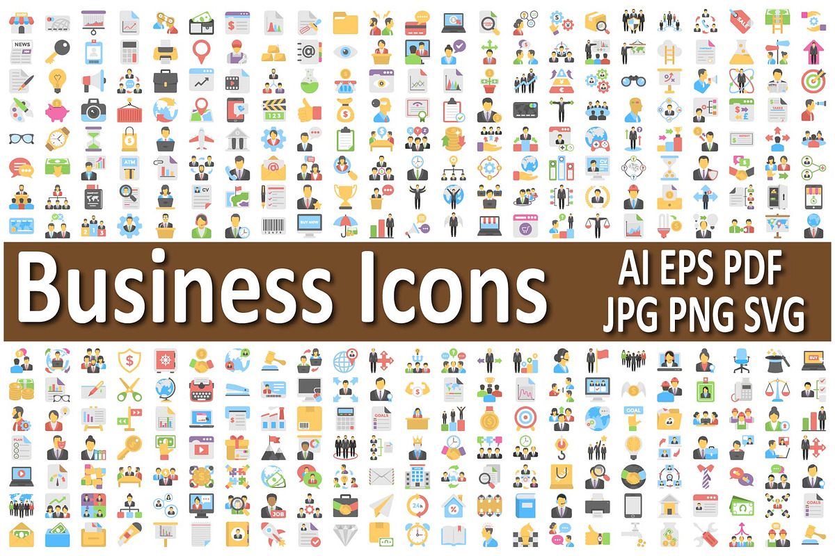 Comprehensive Business Icon Set., an Icon by Vector Portal (Photo 1 of 5)