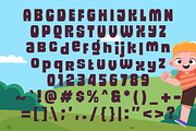 Jog Woiner - Bouncy Playful Fonts, a Sans Serif Font by Konstantine Studio (Thumbnail 4 of 4)