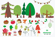 Hedgehog in the forest, a Work Illustration by Svetlana Loseva (Thumbnail 3 of 7)