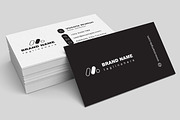 Black Business Card Design Layout, a Business Card Template by MightyDesign (Thumbnail 2 of 6)