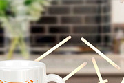 Mug White Soft Lights - Mockup, a Cups & Container Mockup by Milan Mockup (Thumbnail 5 of 5)
