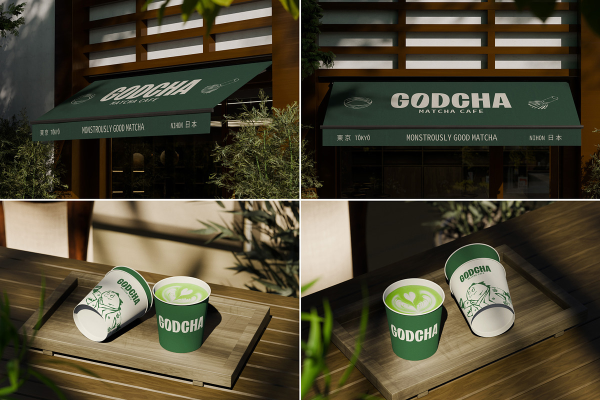 40+ Matcha Mockup & Packaging Bundle, a Packaging Mockup by Vitora Mockup (Photo 6 of 13)