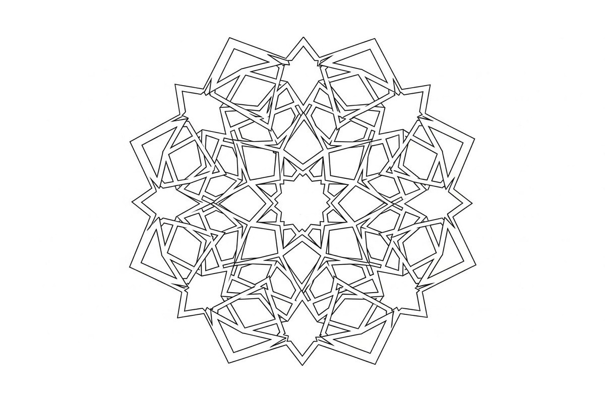 Islamic Mandala Geometric Bundle, an Illustration by Gaye Art (Photo 30 of 51)