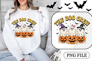 Halloween Boo Crew Ghost Pumpkin, a Seasonal Illustration by CrexoraLab (Thumbnail 1 of 4)