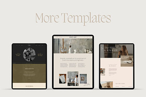 Showit Website Template Photographer