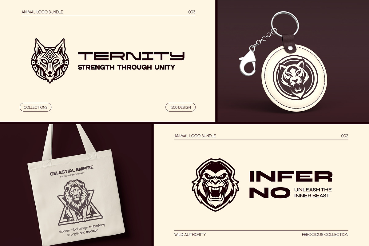 1500 Animal Logos, a Solid Icon by Creative Stall (Photo 6 of 37)