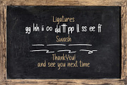 Chalk Board - A Handmade Chalk Font, a Handwritten Font by StringLabs (Thumbnail 10 of 15)