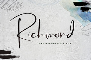 Richmond Luxury Font