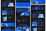 AI Agent Platform Landing Page, a Landing Page Template by Font Kingdom (Thumbnail 4 of 5)