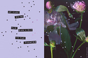 BLOOMSHIFT glitch floral backgrounds, a Background Graphic by alenaganzhela (Thumbnail 2 of 8)
