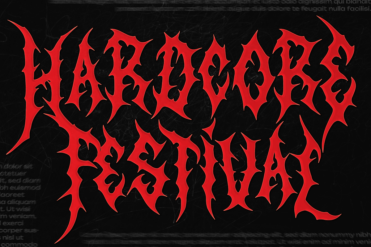 BlekMary | Black Metal Font, a Blackletter Font by Denustudios (Photo 2 of 12)