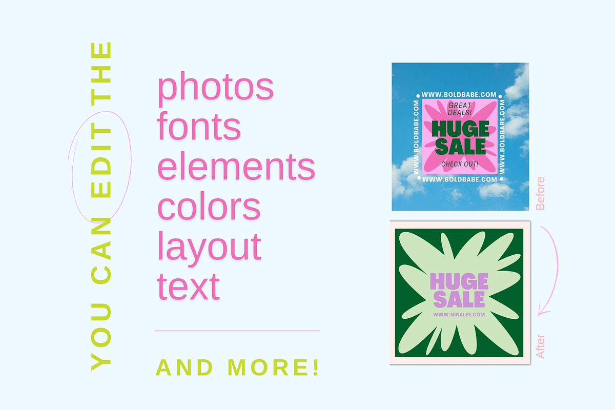 Bold Business Branding Starter Kit, a Branding & Logo Template by Hell Yeah Designs (Photo 13 of 17)
