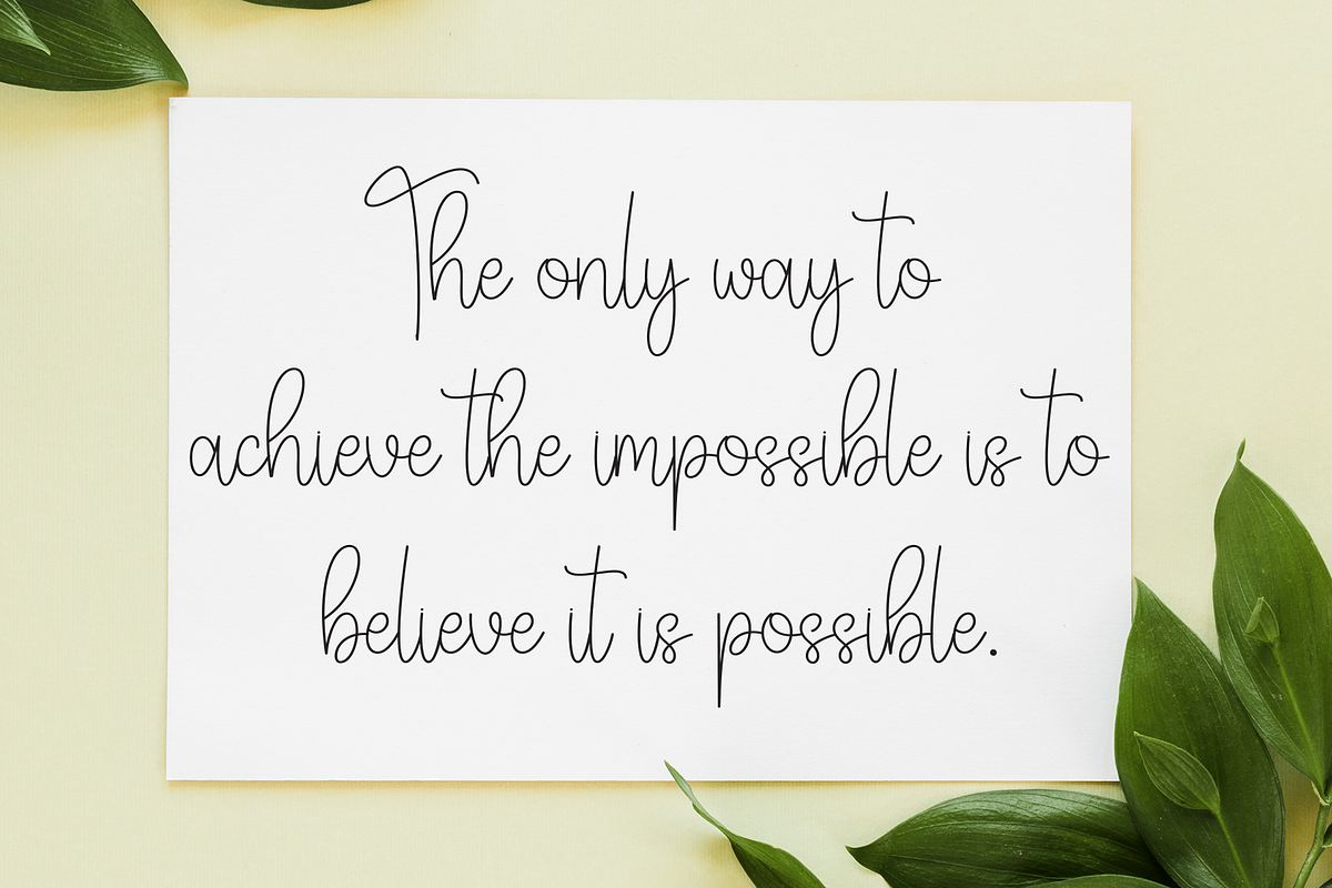 Handwritten | Script Font, a Handwritten Font by Scratchones (Photo 3 of 8)