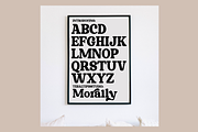 Morally - Vintage Bold Serif, a Serif Font by tebaltipislab (Thumbnail 9 of 13)