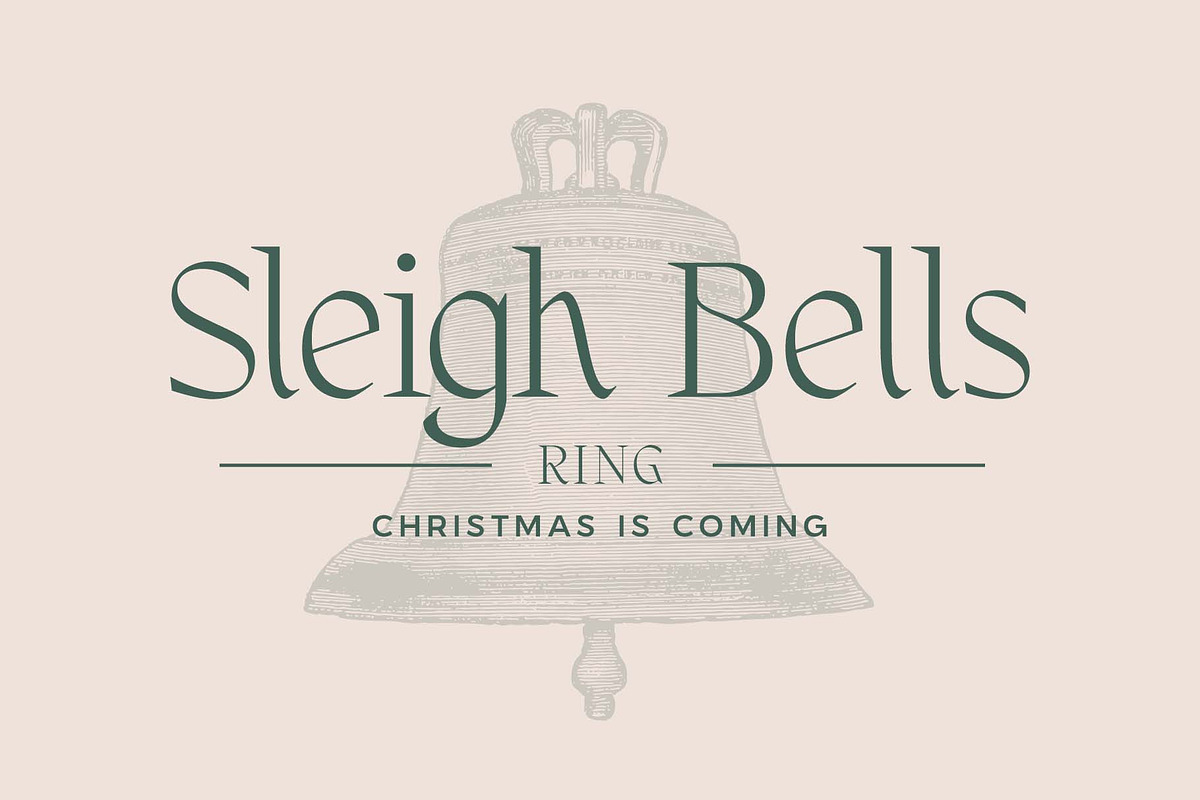 Holiday Season | Christmas Fonts, a Serif Font by Headfonts (Photo 9 of 9)