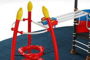 Kids Playground Equipment With Slide