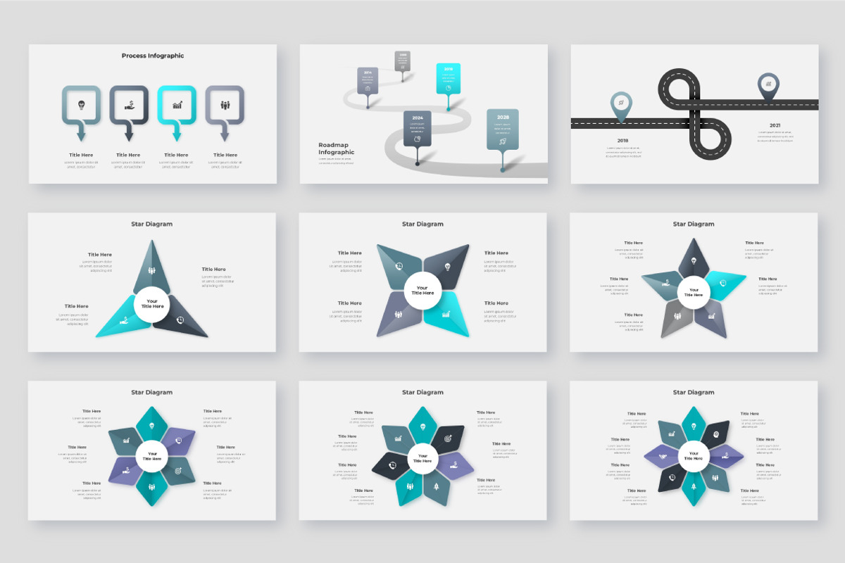 Animated Corporate Infographic Pack, a Presentation Template by Abert (Photo 4 of 6)