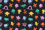 Geometric shapes set + backgrounds, an Object Illustration by PaperTrident (Thumbnail 5 of 6)