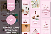 Flymingo Social Media Story Template, a Social Media Template by BoontenStudio (Thumbnail 1 of 8)