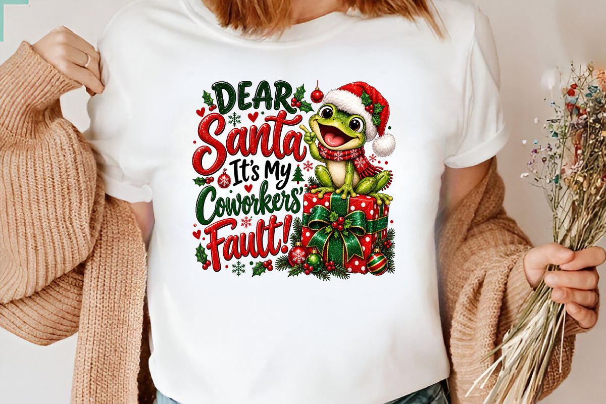 Coworkers Fault Christmas Sublimatio, a Seasonal Illustration by CraftArtStudio (Photo 3 of 4)