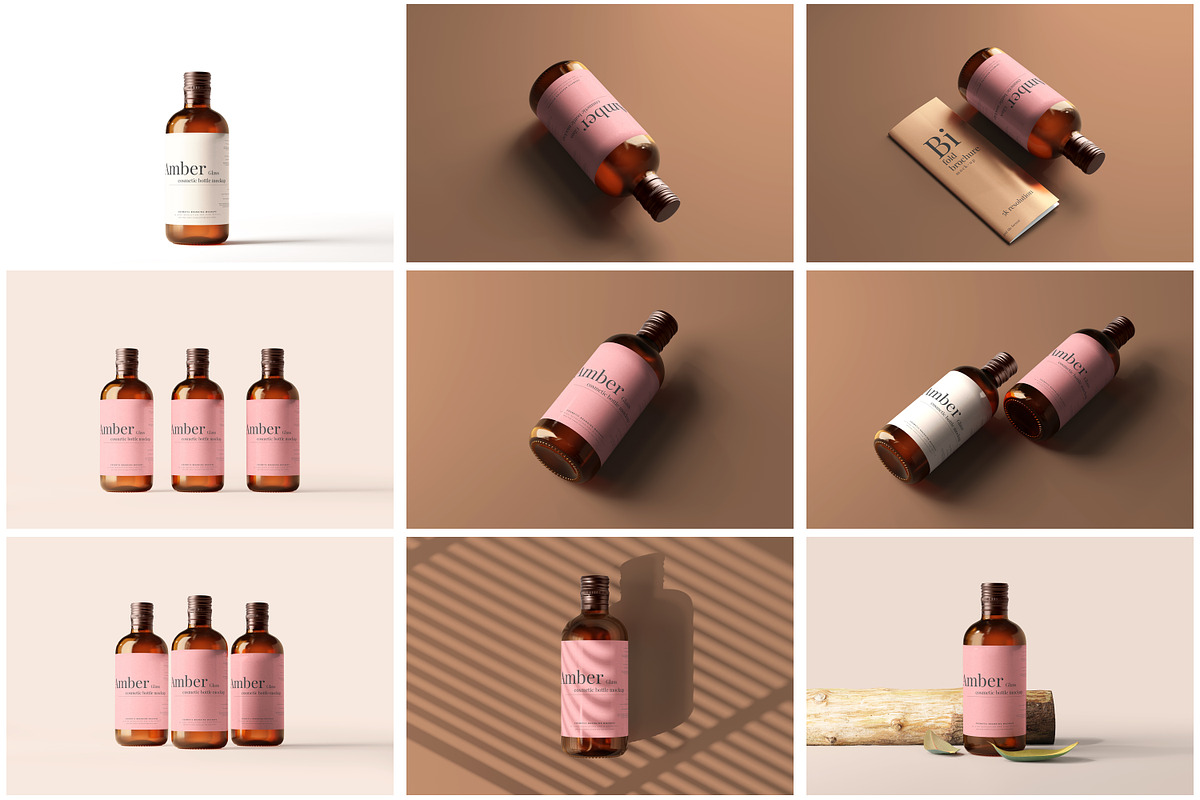 The Ultimate Bottle Mockup Bundle, a Cups & Container Mockup by pmvch (Photo 68 of 85)