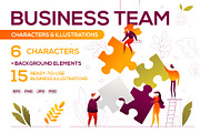 Business Team Illustration Kit, an UI Kit Template by Boyko Pictures (Thumbnail 1 of 15)