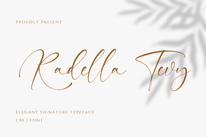 Radella Tevy Signature Handwriting