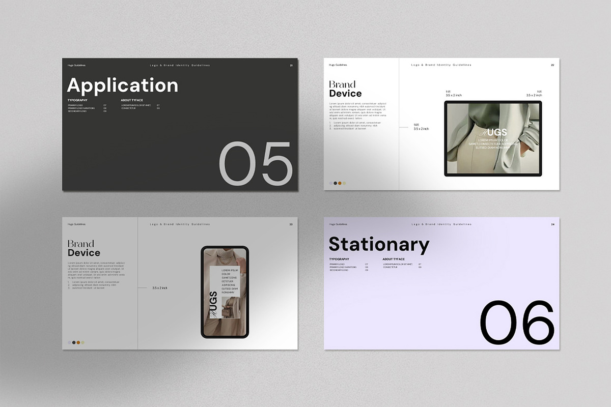 Brand Guidelines Presentation, a Presentation Template by Dream-Lab (Photo 8 of 10)
