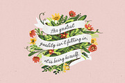 Blooming Delightful Font Duo, a Font by Nicky Laatz (Thumbnail 3 of 22)