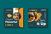 Vibrant Food Promo Social Media Post, a Social Media Template by MightyDesign (Thumbnail 3 of 8)