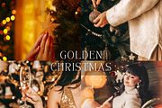 14 Golden Christmas Lightroom Preset, a Preset Add-On by RamsaGraphi (Thumbnail 1 of 10)