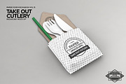 Takeout Cutlery Utensil Mockup, a Product Mockup by INCDesign (Thumbnail 3 of 7)