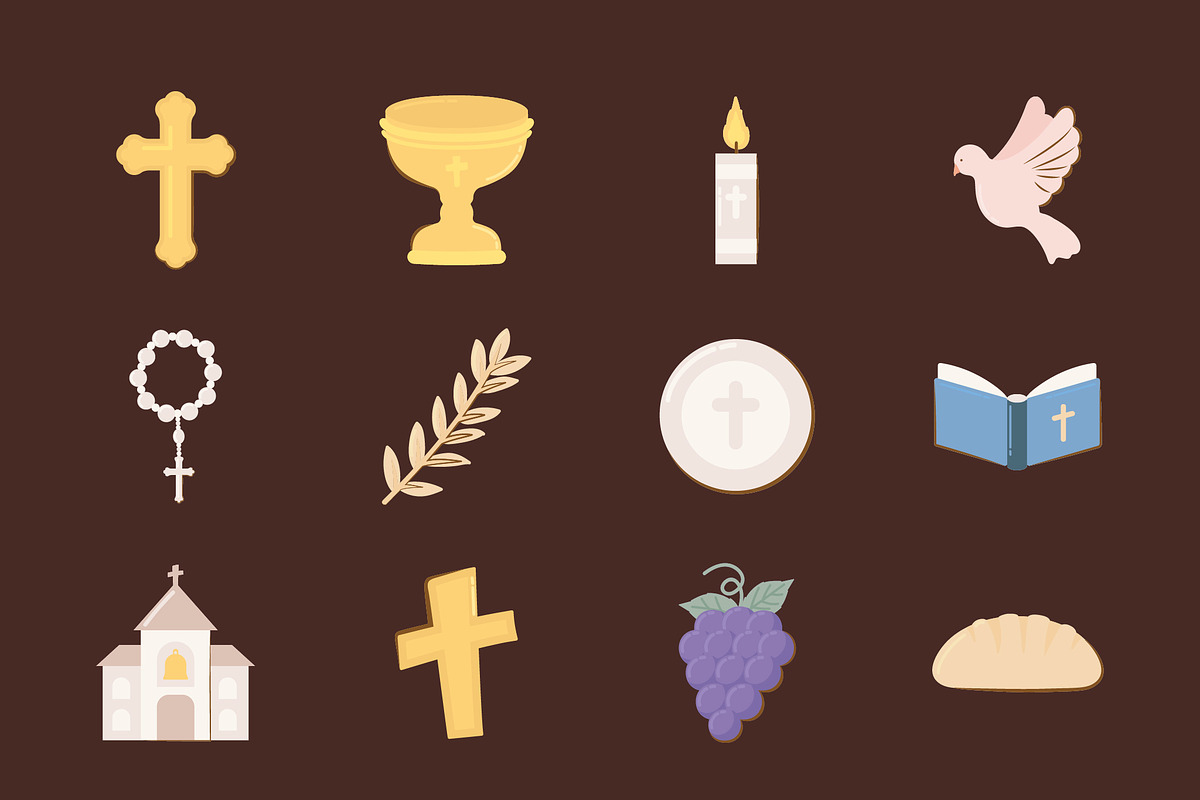 First Communion Illustration Set