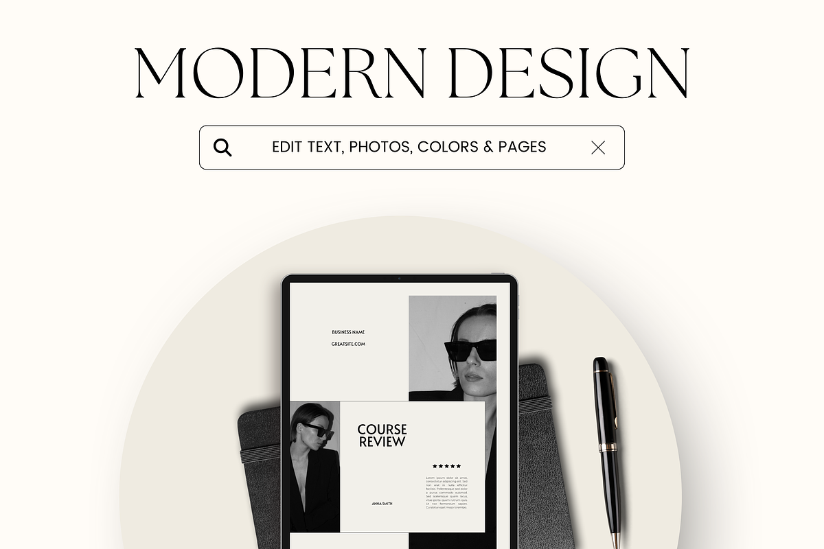 Canva Workbook Template for Coaches, a Magazine Template by Branding Babe Co. (Photo 10 of 10)