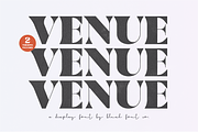 VENUE Modern Serif Wedding Font, a Serif Font by Blush Font Co. (Thumbnail 1 of 6)