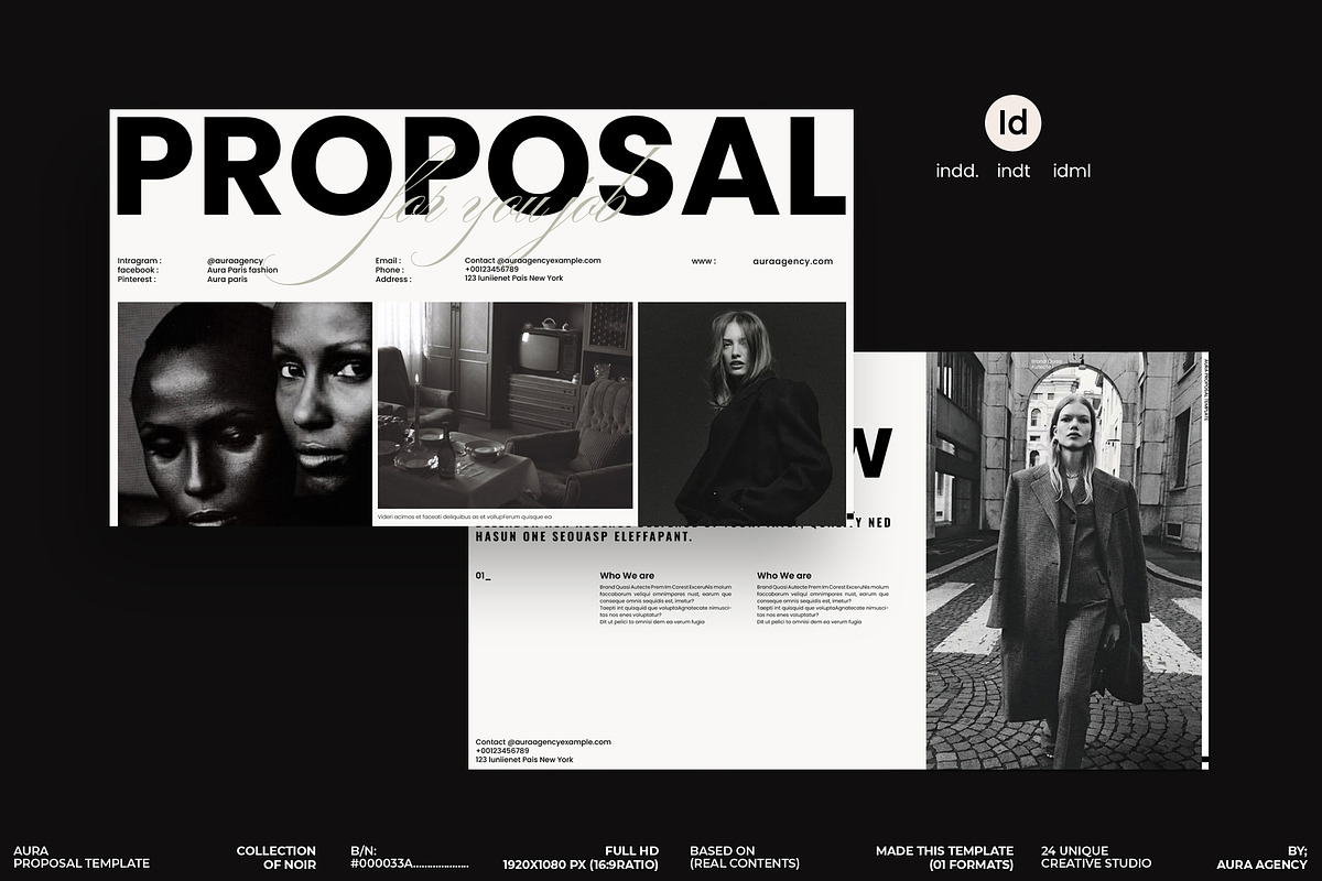 Aura Proposal, a Presentation Template by Aura Agency (Photo 1 of 10)