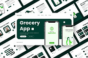 Grocery App - Keynote Templates, a Presentation Template by Deepslide Studio (Thumbnail 3 of 6)